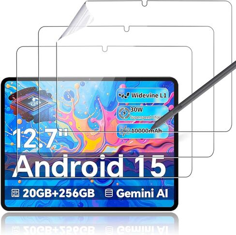 [3 عبوات] واقي شاشة لجهاز TECLAST ArtPadPro Tablet مقاس 12.7 بوصة، فيلم ورقي، نفاذية عالية للضوء، خدش، واقي شاشة ورقي لجهاز TECLAST Art Pad Pro in Kuwait