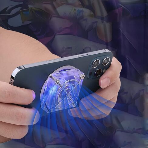 Universal Phone Cooler USB Charging Magnetic Phone Cooler for Gaming Watching in Saudi Arabia