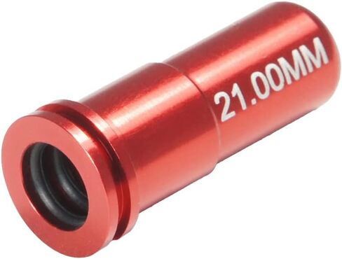 GoldenBall x Maxx موديل CNC ألومنيوم مزدوج على شكل حرف O سدادة هواء Airsoft Nozzle (21.00 مم) - أحمر in Kuwait
