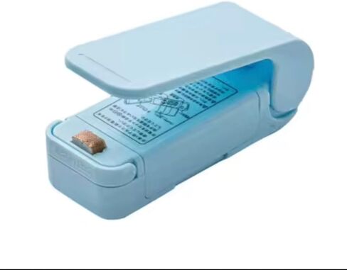 2 Pcs Portable Mini Sealing Machine, 2025 Mini Snack Bag Sealing Machine Handheld Heat Vacuum Sealer, Resealer Machine for Plastic Bags Food Storage Freshness Heat Seal Tool(Blue+White) in Saudi Arabia