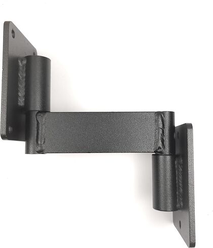 AK Hangers Heavy Duty Wall Bracket Shoulder Mounting System for Trophy Mounts,180 Degree Swivel,Perfect for Hanging Taxidermy Deer,Elk, Caribou Shoulder Mount,Powder Coated Black, USA Made (AKHD-4) in Saudi Arabia