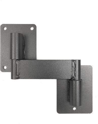 AK Hangers Heavy Duty Wall Bracket Shoulder Mounting System for Trophy Mounts,180 Degree Swivel,Perfect for Hanging Taxidermy Deer,Elk, Caribou Shoulder Mount,Powder Coated Black, USA Made (AKHD-4) in Saudi Arabia