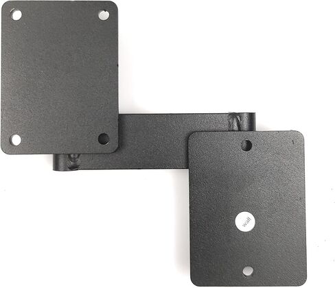 AK Hangers Heavy Duty Wall Bracket Shoulder Mounting System for Trophy Mounts,180 Degree Swivel,Perfect for Hanging Taxidermy Deer,Elk, Caribou Shoulder Mount,Powder Coated Black, USA Made (AKHD-4) in Saudi Arabia