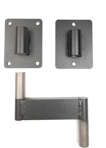 AK Hangers Heavy Duty Wall Bracket Shoulder Mounting System for Trophy Mounts,180 Degree Swivel,Perfect for Hanging Taxidermy Deer,Elk, Caribou Shoulder Mount,Powder Coated Black, USA Made (AKHD-4) in Saudi Arabia
