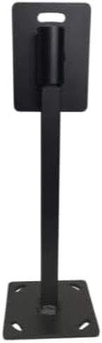 Deer Shoulder Mount Display, Single 12" Tower, Trophy Buck Taxidermy Mounting System, Textured Black, USA Made (AKT-1) in Saudi Arabia