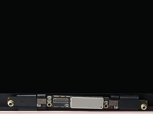 مفصلات كابل غطاء شاشة LCD مجموعة علوية كاملة متوافقة مع MacBook Air Retina 13.3 بوصة A1932 2018 MRE82xx/A MREA2 MREE2 MRE92 MREC2 MREF2 MUQT2 MUQU2 MUQV2 661-0973 EMC 3184 (ذهبي وردي) in Kuwait