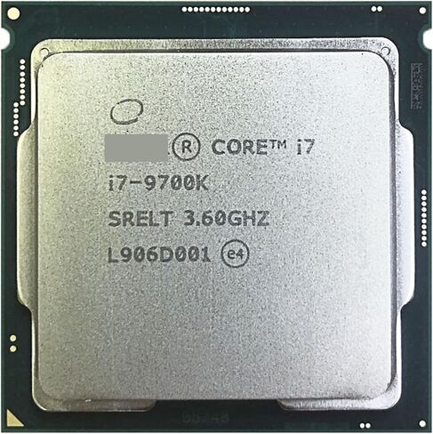 c I7-9700K I7 9700K 3.6 جيجا هرتز ثماني النواة ثمانية موضوع معالج وحدة المعالجة المركزية 12 متر 95 واط الكمبيوتر المكتبي LGA 1151 in Saudi Arabia