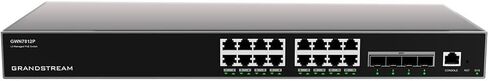 Grandstream GWN7812P | 16-Port Gigabit Ethernet Layer 3 Managed PoE Switch in Saudi Arabia