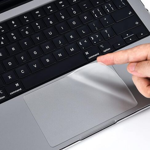 غطاء لوحة المفاتيح الفاخر وقطعتين من غطاء حماية لوحة التتبع لجهاز MacBook Air 13.6 بوصة M2 موديل A2681 2023 2022 in Kuwait