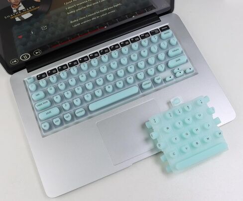 Keyboard Cover for Long Nails, PC Keyboards Stickers Caps for Long Nail, Compatible with MacBook Pro13'' 2020-2023 (White) in Saudi Arabia