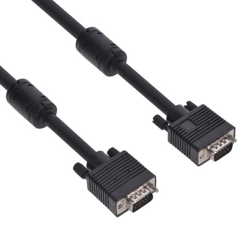 (5 Pack 25Ft SVGA Male to Male Cable w/Ferrite Core - 25 Feet in Saudi Arabia