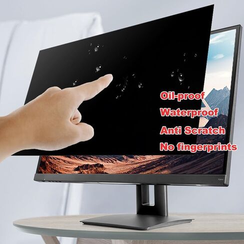 23.6 Inch Computer Monitor Privacy Screen for 16:9 Widescreen Monitors, Reduce Glare & Blue Light Blocking Anti-Scratch Display Protector Film, Anti-Spy Data Confidentiality Privacy Shield in Saudi Arabia