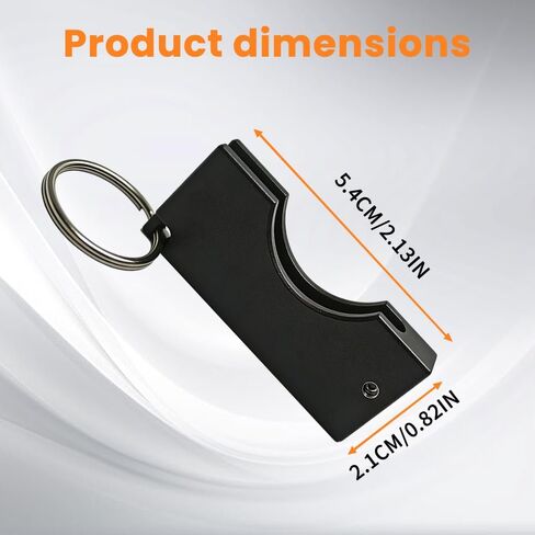  Aluminum Protective Carrying Case fits for Yubikey 5 NFC/5C NFC (Black - for Yubikey 5C NFC) in Saudi Arabia