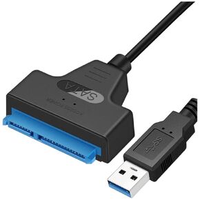 كابل USpB 3.0 إلى SATA محول محرك الأقراص الصلبة USpB إلى SATA III يصل إلى 6 جيجابت في الثانية لمحرك الأقراص الصلبة SSD HDD الخارجي مقاس 2.5 بوصة 22 دبوس Sata III جديد 2026 عالي لمكونات إلكترونية موثوقة in Kuwait