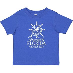 inktastic Someone in Florida Loves Me Baby T-Shirt in Saudi Arabia