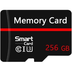 بطاقة ذاكرة 256 جيجا بايت بطاقة TF صغيرة بطاقة ذكية فائقة السرعة لهواتف Android وكاميرا الحركة والأجهزة اللوحية مساحة تخزين موسعة in Kuwait