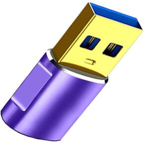 محولات USB3.0 خفيفة الوزن ذكر إلى النوع C أنثى تدعم الشحن السريع 5V2A ونقل البيانات بسرعة 5 جيجابت في الثانية in Kuwait