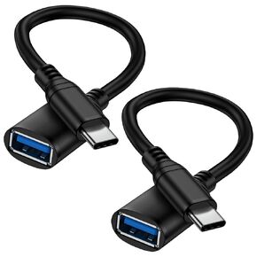 USB C to USB 3.0 Adapter, USB Type C Male to USB 3.0 Female 5Gbps High-Speed Data Transfer OTG Cable Adapter for Google Pixel 10pro XL/9pro/8a/7, Samsung Galaxy S25 FE S24 Ultra S23 S22 S21, iPhone 17 in Saudi Arabia