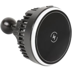 Magnetic Wireless Charging Phone Holder with 20mm Ball for MagSafe, Compatible with Bulletpoint Mounting Solutions, 15W Fast Charger with TEC & Fan Dual Cooling for iPhone 17/16/15/14/13/12 Series in Kuwait