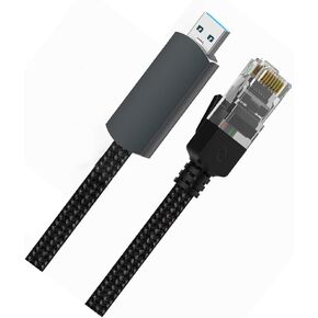 Fast USB3.0 Gigabit Ethernet Adapters Builts in OFC Braided Cable for Stable Connection Computer Accessory in Saudi Arabia