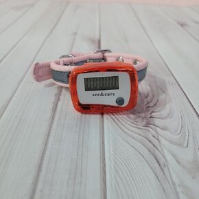 See&care عدادات الخطى للحيوانات الأليفة مقاومة للماء للكلاب وشاشة تمرين للقطط مع شاشة LED مضيئة وبطارية طويلة الأمد in Kuwait