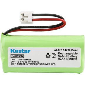 استبدال بطارية Kastar لـ AT&T BT8001 BT8000 BT8300 BT6010 Vtech BT184342 BT284342 AT3211-2 89-1335-00 89-1344-01 89-1330-00-00 89-1330-01-00 89-1326-00-00 بات-6010 أونيدن BT1011 BT1018 BT694 in Kuwait