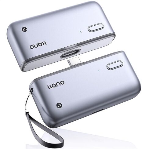 Llano S850 جهاز إرسال واستقبال HDMI لاسلكي من النوع C، 50 مترًا، مدخل فك تشفير فائق 4K 1080P@60 هرتز، توصيل وتشغيل 5G+2.4G وصوت للهاتف/الكمبيوتر اللوحي/الكمبيوتر المحمول/الكمبيوتر الشخصي للشاشة/جهاز العرض/صندوق التلفزيون in Saudi Arabia