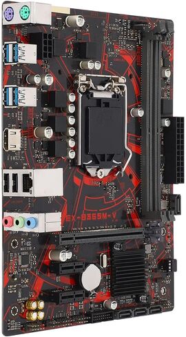 اللوحة الأم PUSOKEI EX B365M V، اللوحة الأم لسطح المكتب M ATX مع فتحات PCI E 3.0 وDDR4، لمعالجات وحدة المعالجة المركزية LGA 1151 الجيل التاسع والثامن الأساسية Celeron 14nm in Saudi Arabia