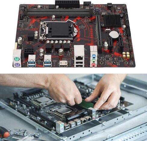 اللوحة الأم PUSOKEI EX B365M V، اللوحة الأم لسطح المكتب M ATX مع فتحات PCI E 3.0 وDDR4، لمعالجات وحدة المعالجة المركزية LGA 1151 الجيل التاسع والثامن الأساسية Celeron 14nm in Saudi Arabia
