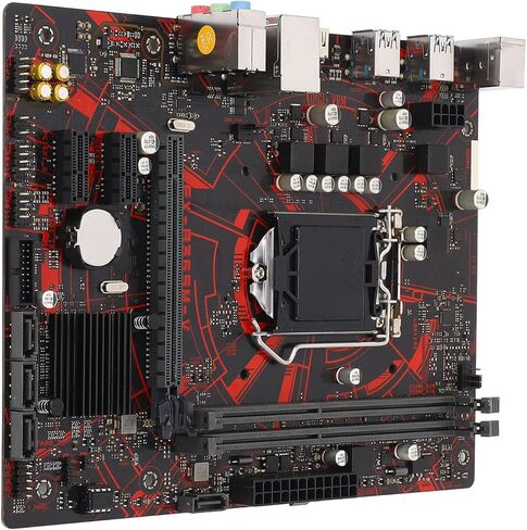 اللوحة الأم PUSOKEI EX B365M V، اللوحة الأم لسطح المكتب M ATX مع فتحات PCI E 3.0 وDDR4، لمعالجات وحدة المعالجة المركزية LGA 1151 الجيل التاسع والثامن الأساسية Celeron 14nm in Saudi Arabia