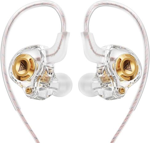 سماعات أذن سلكية للألعاب داخل الأذن، سماعات رأس HiFi للألعاب داخل الأذن، سماعات أذن سلكية بصوت جهير عميق مع محرك ديناميكي 1DD 10 مم، IEM لمكالمات الفيديو وألعاب الموسيقى (أرجواني) in Kuwait