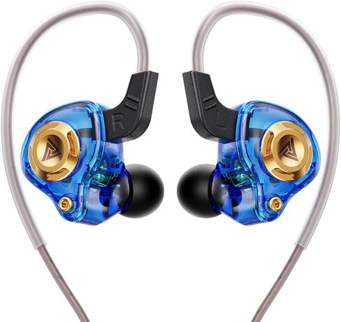 سماعات أذن سلكية للألعاب داخل الأذن، سماعات رأس HiFi للألعاب داخل الأذن، سماعات أذن سلكية بصوت جهير عميق مع محرك ديناميكي 1DD 10 مم، IEM لمكالمات الفيديو وألعاب الموسيقى (أرجواني) in Kuwait