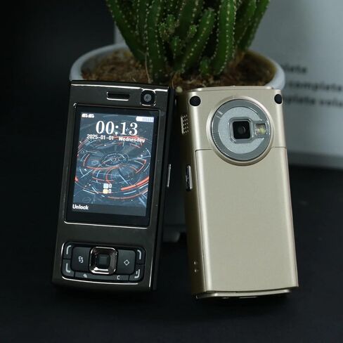 هاتف منزلق غير مقفل، هاتف محمول 2G GSM مع شاشة 2.0 بوصة، ثنائي الشريحة، مشغل MP3 MP4، راديو FM، لكبار السن (أرجواني) in Saudi Arabia