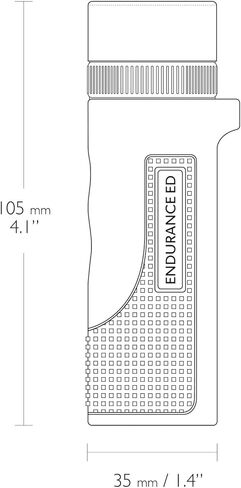 التحمل ED 10x25 أحادي العين باللون الأخضر in Kuwait