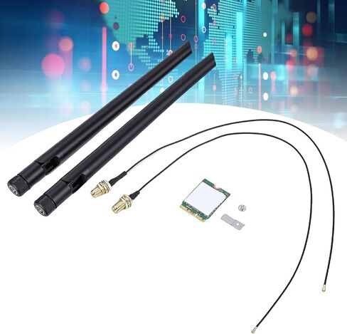 WiFi 6 Wireless Card, AX1675i WiFi 6E Network Adapter with Priority Engine Technology, for 10 11 64 Bit Triple Band 2.4G 5G 6GHz in Saudi Arabia