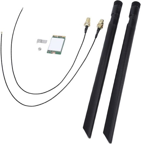 WiFi 6 Wireless Card, AX1675i WiFi 6E Network Adapter with Priority Engine Technology, for 10 11 64 Bit Triple Band 2.4G 5G 6GHz in Saudi Arabia