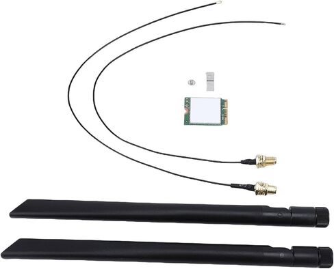 WiFi 6 Wireless Card, AX1675i WiFi 6E Network Adapter with Priority Engine Technology, for 10 11 64 Bit Triple Band 2.4G 5G 6GHz in Saudi Arabia