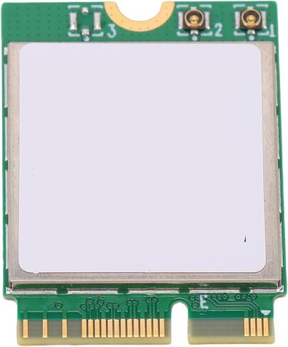 WiFi 7 Wireless Network Card, RTL8922AE Chipset Band 2.4GHz 5GHz up to 6338Mbps 5.4 M.2 Adapter, with OFDMA MU MIMO Dual 8dBi Antenna, for Desktop PC Laptop in Saudi Arabia
