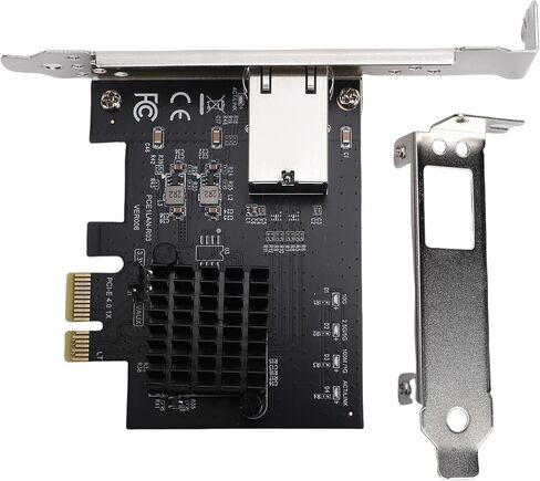 بطاقة شبكة Yunseity PCIe 4.0 بسرعة 10 جيجابت في الثانية، ومحول جيجابت إيثرنت لوحدة التحكم RTL8127AT مع زمن وصول منخفض لخادم سطح المكتب ومركز بيانات NAS in Kuwait