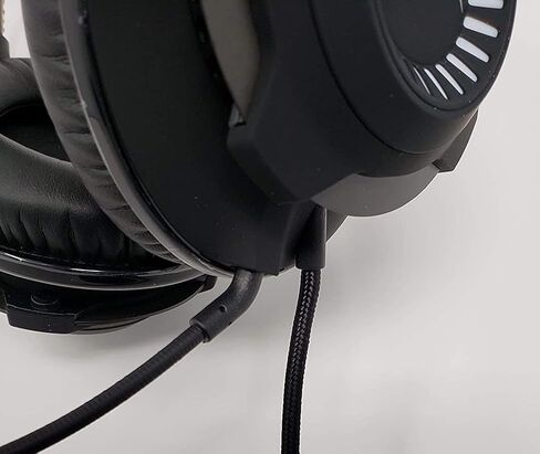 Replacement Cloud Revolver/Revolver S Game Mic TNE 3.5mm Microphone Boom with Foam Cover for Kingston HyperX Cloud Revolver and Hyper X Cloud Revolver S PS4 Xbox One Computer PC Mac Gaming Headphones in Saudi Arabia