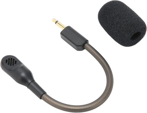 SUNGOOYUE Microphone for BlackShark V2, 3.5mm Jack Noise Cancelling Detachable Gaming Headsets Replacement Microphone in Kuwait