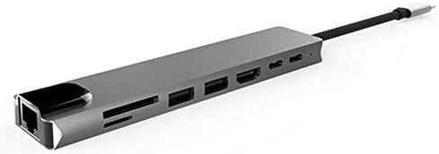 Multi-Function Notebook Docking Station (USB Type C 8-in-1 Hub) in Saudi Arabia