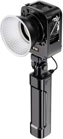 Yunseity 150W COB LED مجموعة إضاءة فيديو محمولة مجموعة إضاءة فيديو مدمجة مع 2700K-6500K CRI 95+ 6 تأثيرات للتحكم في التطبيق للتصوير الفوتوغرافي بالفيديو والبث المباشر in Saudi Arabia