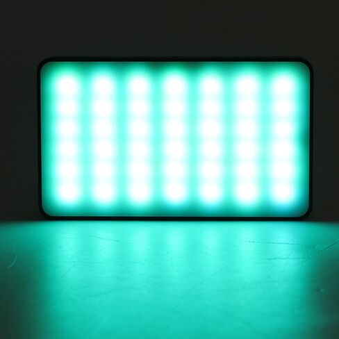 مصباح فيديو Acouto RGB LED مع 140 لونًا، يعتم، بطارية 3000 مللي أمبير في الساعة، حامل ثلاثي القوائم، إضاءة محمولة لصور السيلفي ومدونات الفيديو والتصوير الفوتوغرافي in Saudi Arabia