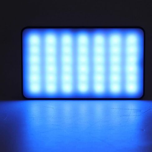 مصباح فيديو Acouto RGB LED مع 140 لونًا، يعتم، بطارية 3000 مللي أمبير في الساعة، حامل ثلاثي القوائم، إضاءة محمولة لصور السيلفي ومدونات الفيديو والتصوير الفوتوغرافي in Saudi Arabia