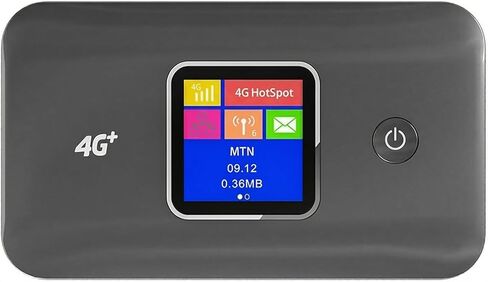 4G+ LTE Mobile WiFi Router, Portable Hotspot with 3000mAh Battery, Dual Band 2.4G/5.8G, Cat 7 Support, Multi-Band Compatible in Saudi Arabia