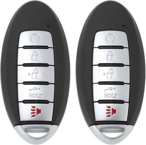 X AUTOHAUX KR5TXN4 433Mhz Replacement Keyless Entry Remote Smart Key Fob for Nissan Altima 19-22 for Nissan Versa Sentra 20-22 285E3-6CA6A 4A Chip 5Buttons 2Pcs in Saudi Arabia