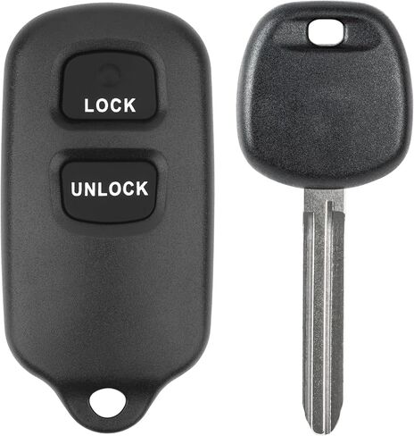 مفتاح Fob مناسب لـ 2001-2006 Toyota Highlander/ 00-06 Celica Echo/ 00-03 Prius/ 01-04 RAV4/ 99-09 4Runner/ 04-06 Tundra/ 2004-2007 xB جهاز التحكم عن بعد، HYQ12BBX HYQ12BAN in Kuwait