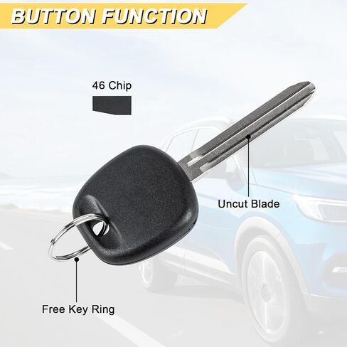 مفتاح Fob مناسب لـ 2001-2006 Toyota Highlander/ 00-06 Celica Echo/ 00-03 Prius/ 01-04 RAV4/ 99-09 4Runner/ 04-06 Tundra/ 2004-2007 xB جهاز التحكم عن بعد، HYQ12BBX HYQ12BAN in Kuwait