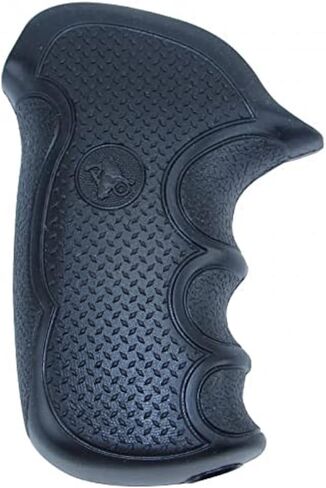 قبضة Pachmayr Diamond Pro لجهاز Taurus Compact Public Defender مع إطار فولاذي، أسود in Saudi Arabia